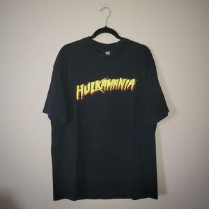 2005 WWE Hulkamania Black T-Shirt